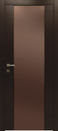 Дверь Венге 3ELLE Filo Vetro - Итальянские межкомнатные двери
